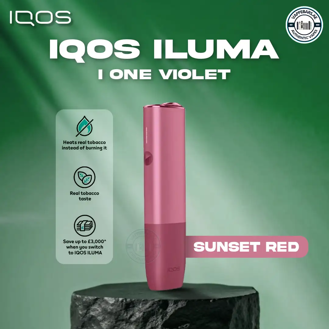 IQOS ILUMA ONE SUNSET RED IN UAE