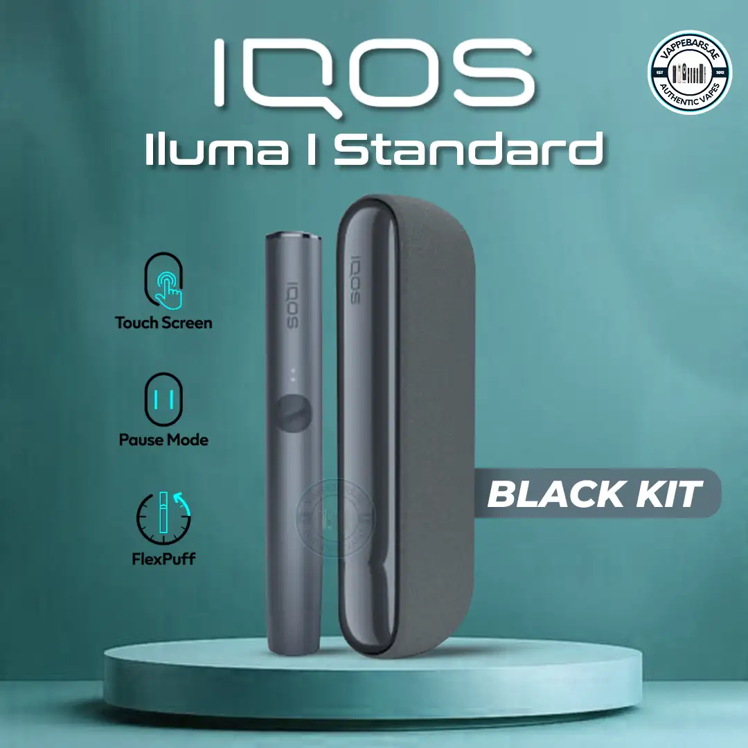 IQOS ILUMA STANDARD BLACK KIT Dubai UAE