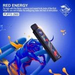 TUGBOAT XXL Disposable Pods 2500 Puffs Red Energy