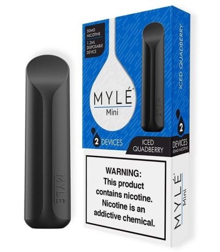 Mylé Mini Iced Quadberry Disposable Vape Pods in UAE