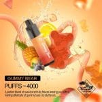 Tugboat Mega Flow 4000 Puffs Disposable Pod Gummy Bear UAE