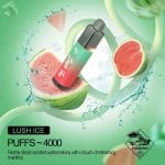 Tugboat Mega Flow 4000 Puffs Disposable Pod Lush Ice UAE