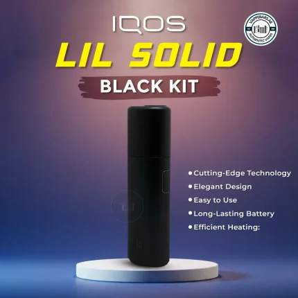 IQOS LIL SOLID BLACK KIT in UAE
