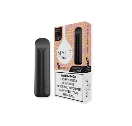 Mini Strawberry Banana – MYLÉ Disposable Vape Pods UAE Mini Strawberry Banana – MYLÉ Disposable Vape Pods UAE