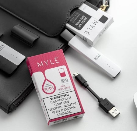 V4 Pink Lemonade – MYLÉ Vape Pods Dubai