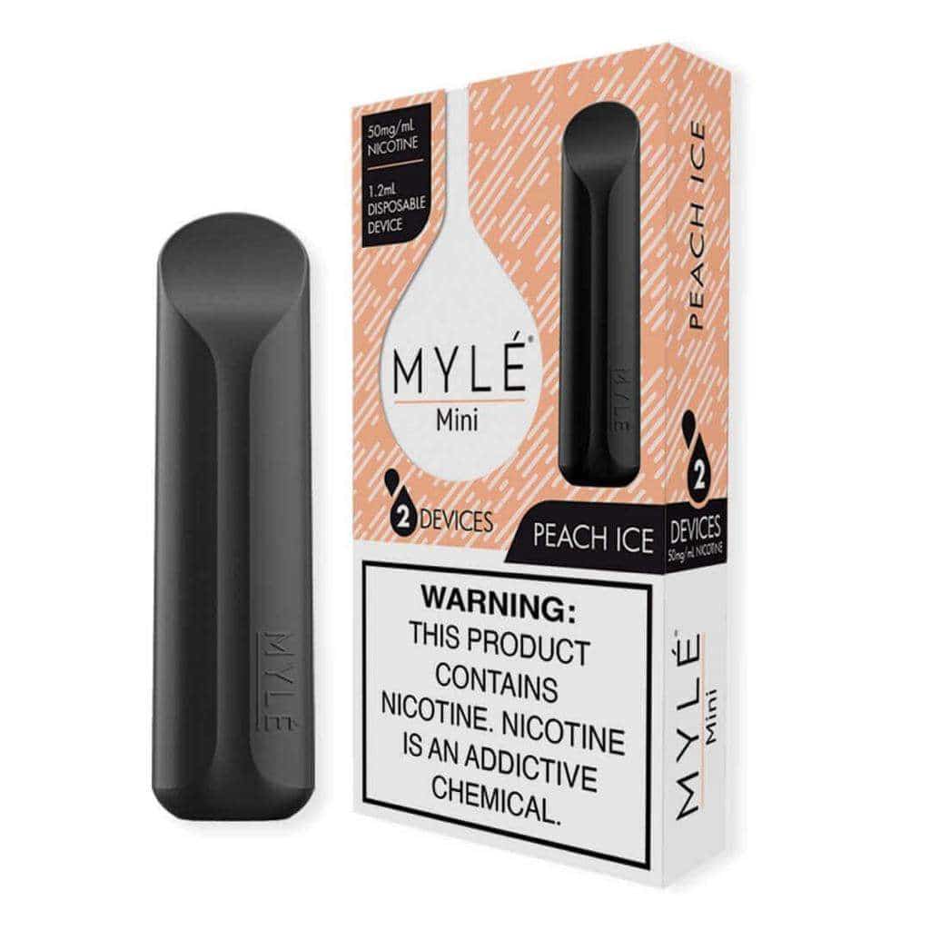 MYLE Mini Peach Ice Disposable Vape Device in UAE MYLE Mini Peach Ice Disposable Vape Device in UAE