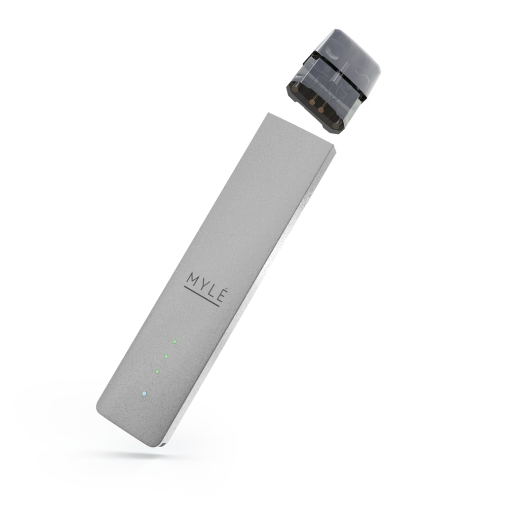 V4 Classic Silver – MYLÉ Pod Vape Device V4 Classic Silver – MYLÉ Pod Vape Device