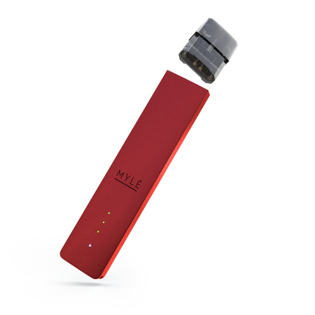 V4 Hot Red – MYLÉ Pod Vape Device UAE V4 Hot Red – MYLÉ Pod Vape Device UAE
