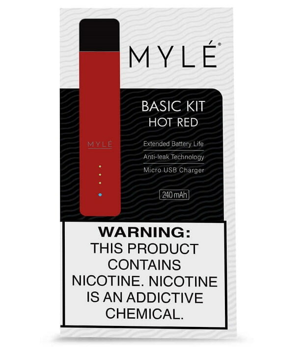 V4 Hot Red – MYLÉ Pod Vape Device in UAE V4 Hot Red – MYLÉ Pod Vape Device in UAE
