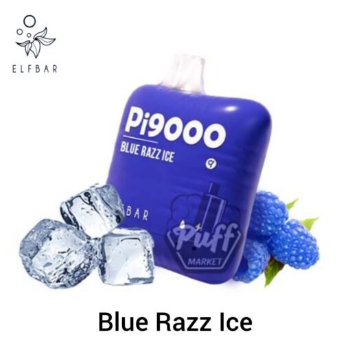 Elfbar Pi9000 Disposable Vape 9000 Puffs Blue Razz Ice UAE Elfbar Pi9000 Disposable Vape 9000 Puffs Blue Razz Ice UAE