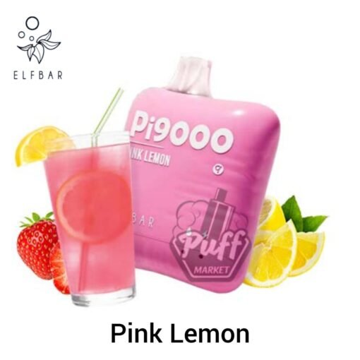 Elfbar Pi9000 Disposable Vape 9000 Puffs Pink Lemon in UAE Elfbar Pi9000 Disposable Vape 9000 Puffs Pink Lemon in UAE