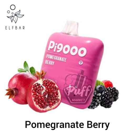 Elfbar Pi9000 Disposable Vape 9000 Puffs Pomegranate Berry UAE Elfbar Pi9000 Disposable Vape 9000 Puffs Pomegranate Berry UAE
