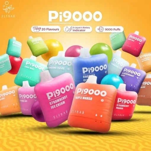 Elfbar Pi9000 Disposable Vape 9000 Puffs in Dubai Elfbar Pi9000 Disposable Vape 9000 Puffs in Dubai