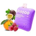 Elfbar Pi9000 Disposable Vape Raspberry Passionfruit Orange in Dubai