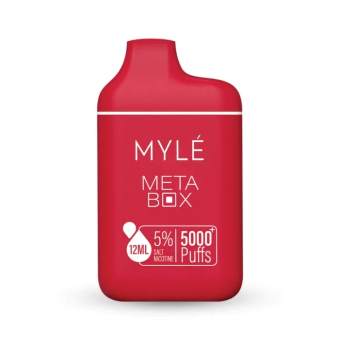 Myle Meta Box 5000 Puffs Disposable Vape Red Apple in UAE Myle Meta Box 5000 Puffs Disposable Vape Red Apple in UAE