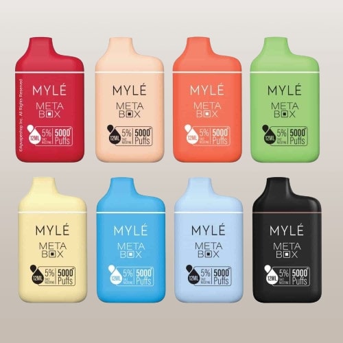 Myle Meta Box 5000 Puffs Disposable Vape in UAE Myle Meta Box 5000 Puffs Disposable Vape in UAE