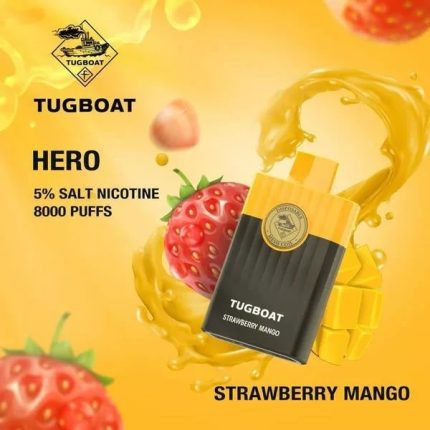TUGBOAT HERO 8000 Puffs Strawberry Mango in UAE