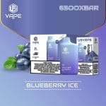 US Vape XBAR 6500 Puffs Disposable Blueberry Ice in Dubai