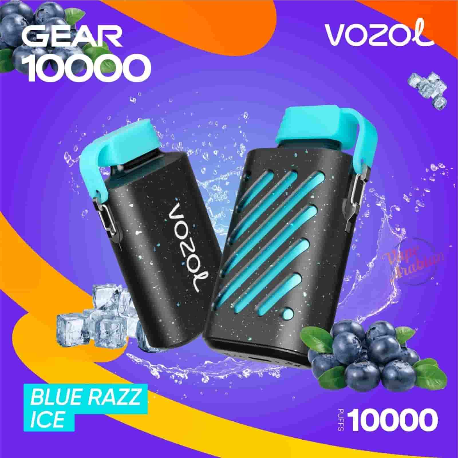 Vozol Gear 10000 Disposable Vape Blue Razz Ice in Dubai Vozol Gear 10000 Disposable Vape Blue Razz Ice in Dubai