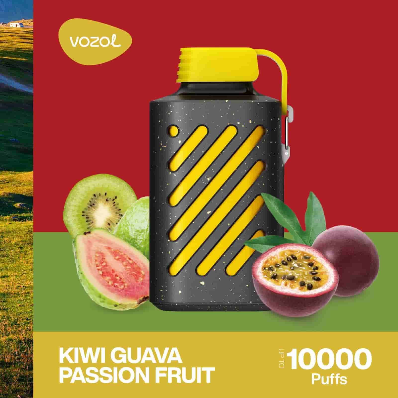 Vozol Gear 10000 Disposable Vape Kiwi Guava Passion Fruit UAE Vozol Gear 10000 Disposable Vape Kiwi Guava Passion Fruit UAE