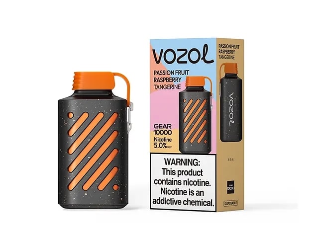 Vozol Gear 10000 Disposable Vape Passion Fruit Raspberry Tangerine UAE Vozol Gear 10000 Disposable Vape Passion Fruit Raspberry Tangerine UAE