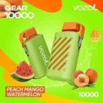 Vozol Gear 10000 Disposable Vape Peach Mango Watermelon UAE