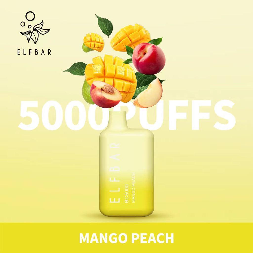 Elf Bar BC5000 Disposable Vape 5000 Puffs Mango Peach in UAE Elf Bar BC5000 Disposable Vape 5000 Puffs Mango Peach in UAE