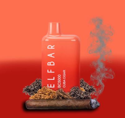 Elf Bar BC5000 Disposable Vape Cuban Cigar in UAE Elf Bar BC5000 Disposable Vape Cuban Cigar in UAE