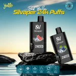 Silvaper 24000 Puffs Disposable Vape 20MG Nicotine in Dubai