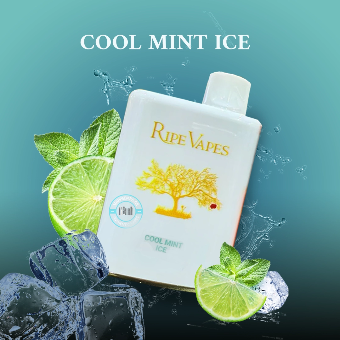 Ripe Vapes IVORY 40000 Puffs Disposable Vape COOL MINT ICE In UAE Ripe Vapes IVORY 40000 Puffs Disposable Vape COOL MINT ICE In UAE