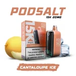 Pod Salt 15000 Puffs Disposable Vape 20mg Cantaloupe ice In Dubai UAE