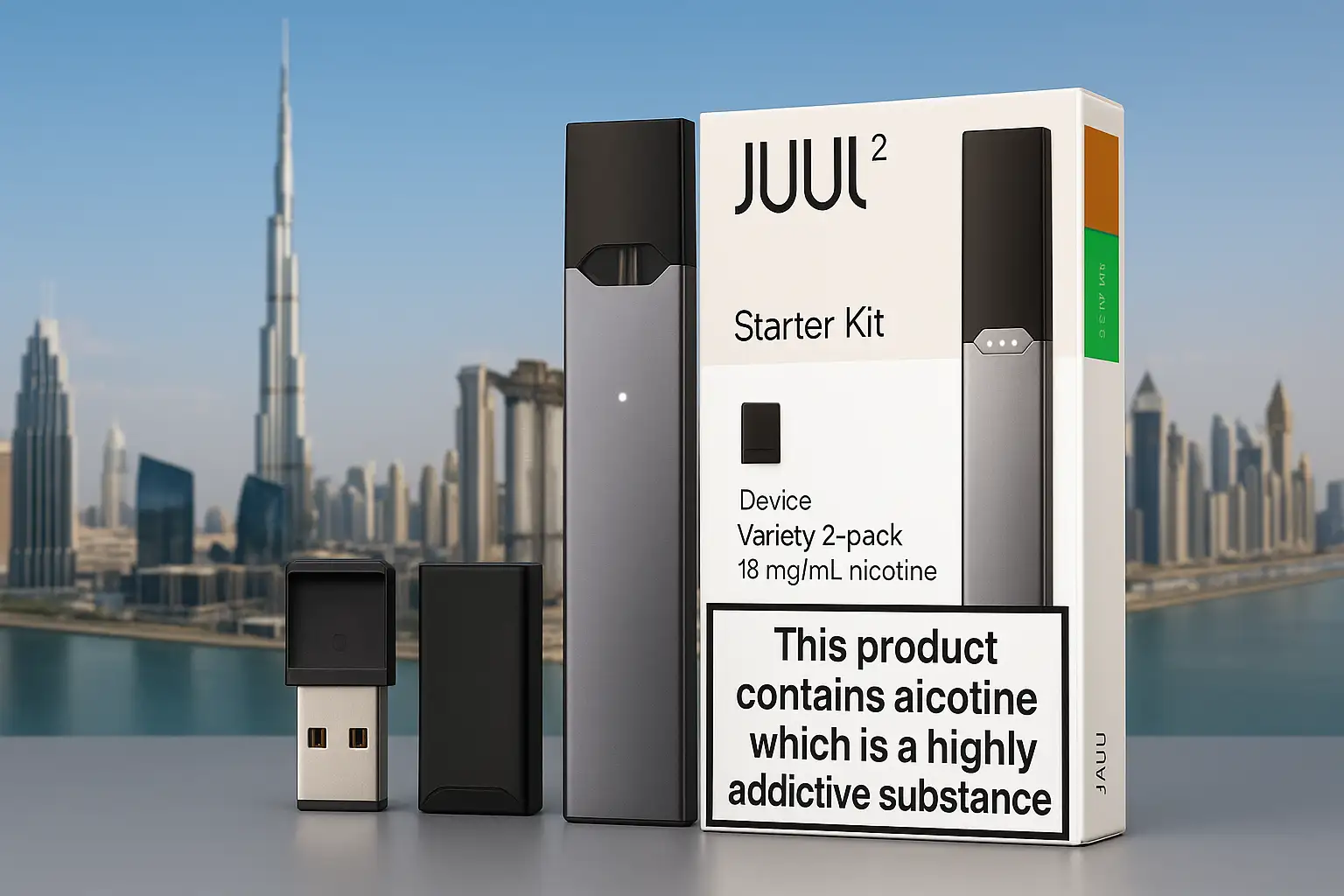 JUUL2 Starter Kit Device UAE
