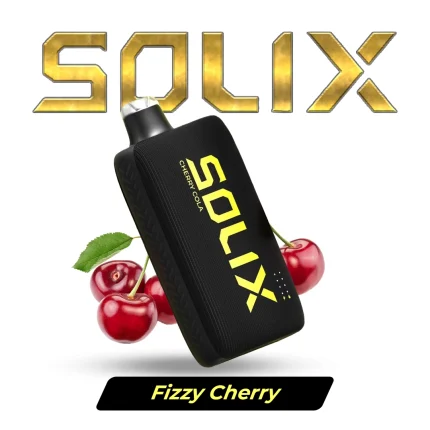 Hayati Solix 30000 Puffs Disposable Vape Golden Edition FIZZY-CHERRY Flavors In UAE