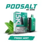 Pod Salt 15000 Puffs Disposable Vape Fresh mint 20mg In Dubai UAE