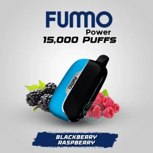 Fummo Power 15000 Puffs Blackberry Raspberry Disposable Vape in Dubai