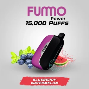 Fummo Power 15000 Puffs Disposable Vape Blueberry Watermelone in Dubai