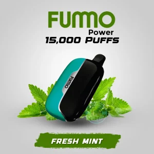 Fummo Power 15000 Puffs Fresh Mint Disposable Vape in Dubai