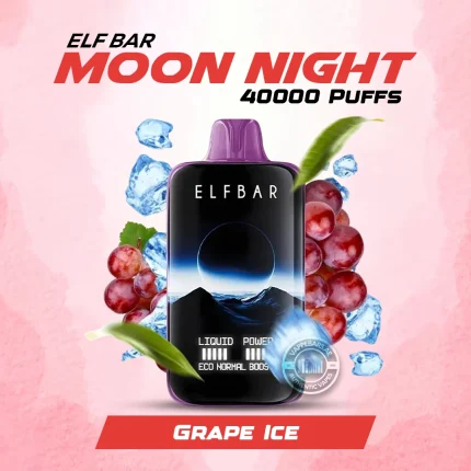 Elf Bar Moon Night Grape Ice 40K Puffs in UAE