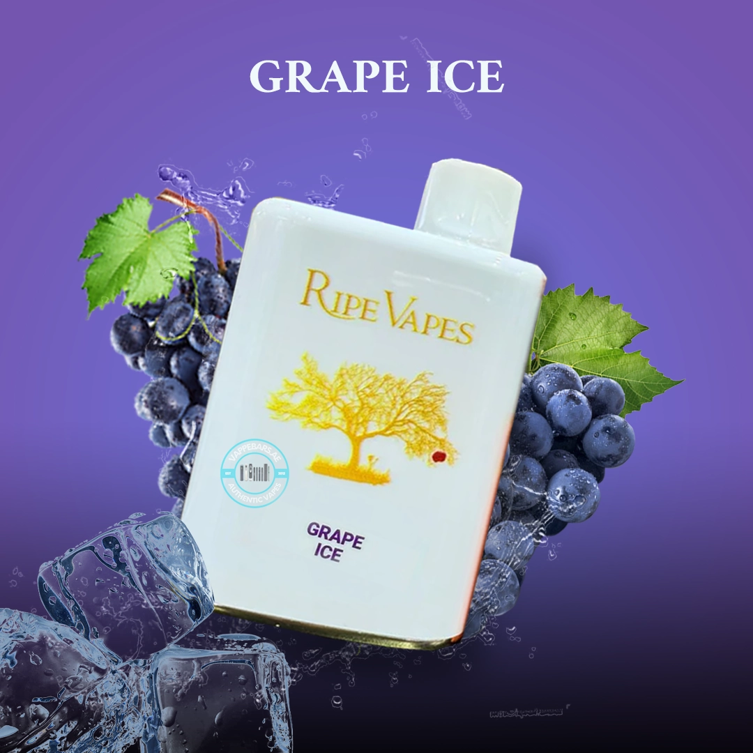 Ripe Vapes IVORY 40000 Puffs Disposable Vape Grape Ice In UAE Ripe Vapes IVORY 40000 Puffs Disposable Vape Grape Ice In UAE