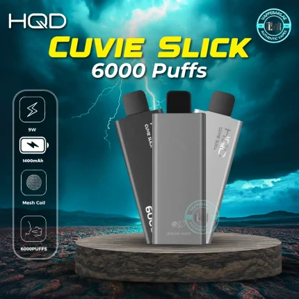 HQD Cuvie Slick 6000 Puffs Disposable Vape in UAE