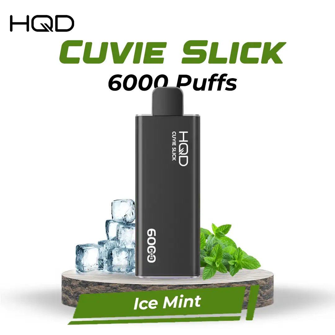 HQD Cuvie Slick 6000 Puffs Ice Mint Fruit Disposable Vape in UAE HQD Cuvie Slick 6000 Puffs Ice Mint Fruit Disposable Vape in UAE