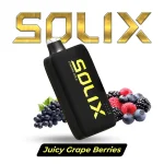 Hayati Solix 30000 Puffs Disposable Vape Golden Edition JUICY GRAPE BERRIES Flavors In UAE