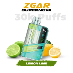 Zgar Supernova 30000 Puffs Lemon Lime Disposable Vape 20mg In UAE