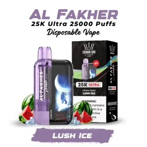 Al Fakher 25K Ultra Disposable Vape 25000 Puffs Lush Ice in Dubai