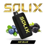Hayati Solix 30000 Puffs Disposable Vape Golden Edition MR BLUE Flavors In UAE