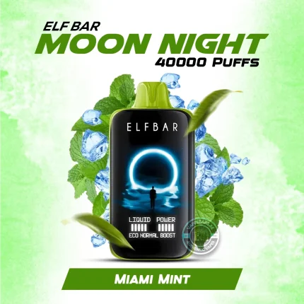 Elfbar Moonnight 40000 Puffs Miami Mint in UAE