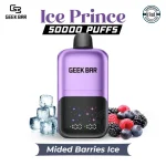 Geek Bar Ice Prince 50000 Puffs Mided Barries Ice in UAE