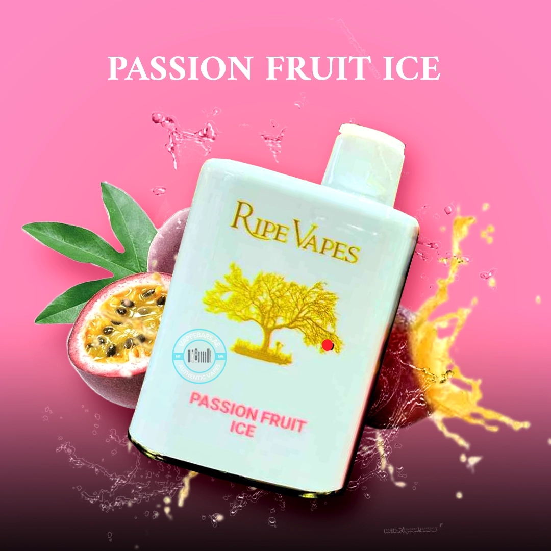 Ripe Vapes IVORY 40000 Puffs Disposable Vape PASSION FRUIT In UAE Ripe Vapes IVORY 40000 Puffs Disposable Vape PASSION FRUIT In UAE