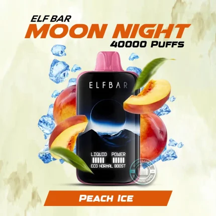 Elfbar Moonnight 40000 Puffs Peach Ice in Dubai UAE