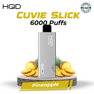 HQD Cuvie Slick 6000 Puffs Pineapple Disposable Vape in UAE